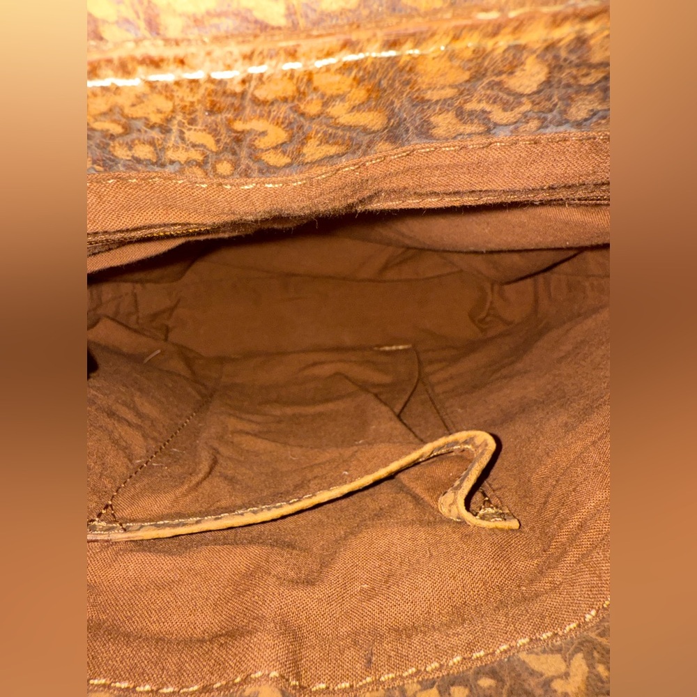 Myra Bag-Mesa Terra Leather and Hairon Bag - Picture 9 of 13